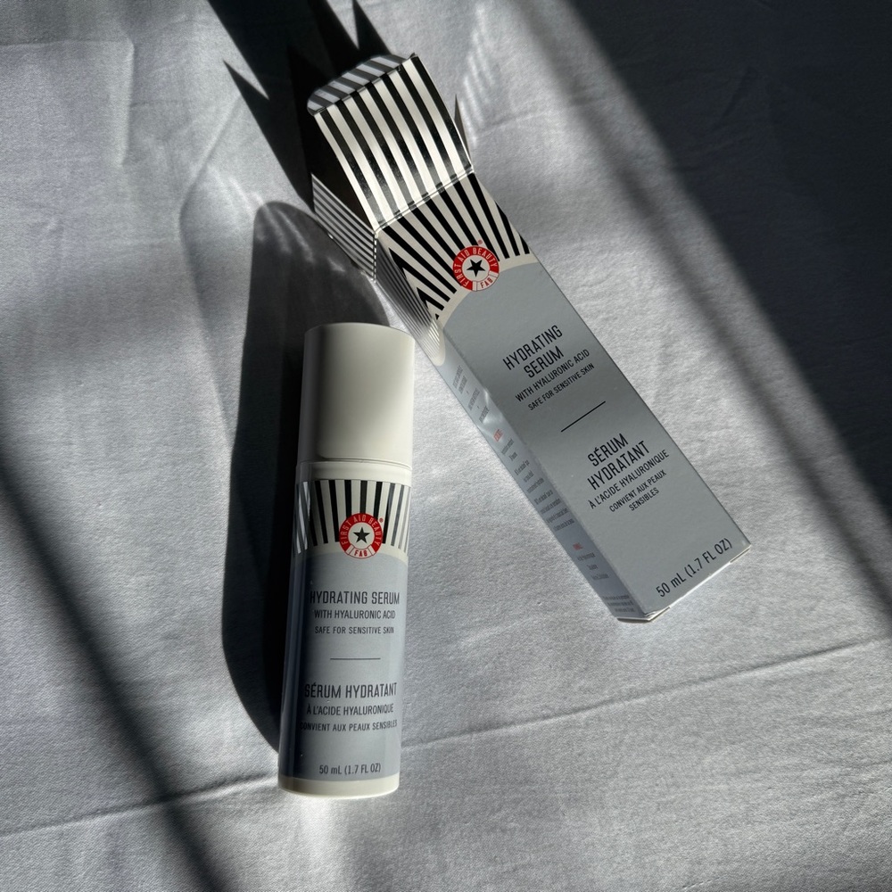 FIRST AID BEAUTY Hydrating Serum with Hyaluronic Acid, 1.7 Oz NIB